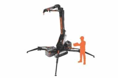 2500kg 迷你型履帶蜘蛛吊車M250