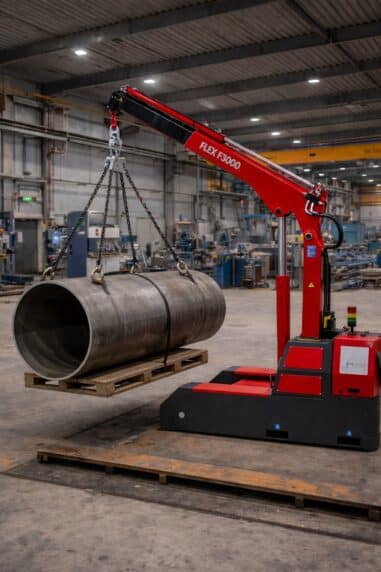 【免起重機證照】3000kg級 全電動移動式吊車 FLEX F3000 (伸長3.5米吊900kg)